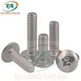 vít pake đầu dù Inox 201, 304, 316