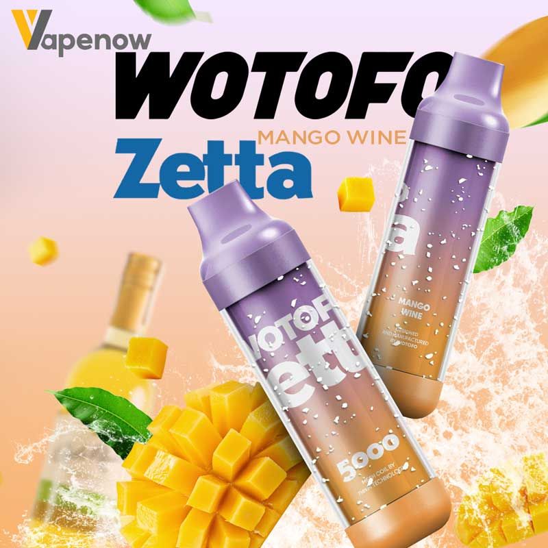 Pod Dùng 1 Lần Wotofo Zetta 5000 Hơi Mint Ice Chính Hãng