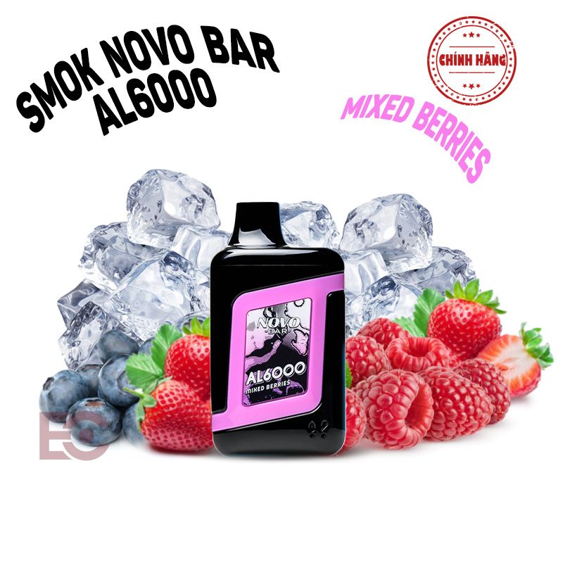 Pod Dùng 1 Lần Smok Novo Bar AL6000 Hơi EC Distribution