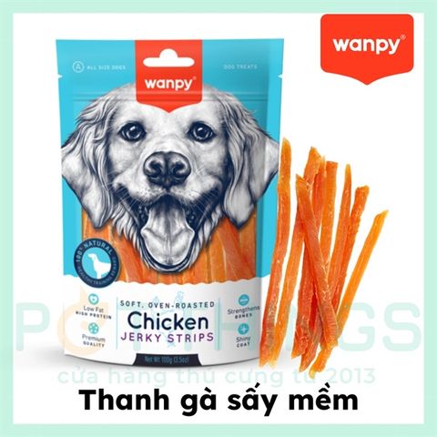  Bánh Thưởng - Xương Gặm Cho Chó Wanpy 100g 