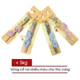  Vòng cổ nơ Zichen cho chó mèo 2-5kg 