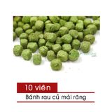  Bánh Rau Củ Mài Răng (10 viên) Cho Hamster, Bọ, Nhím,... 