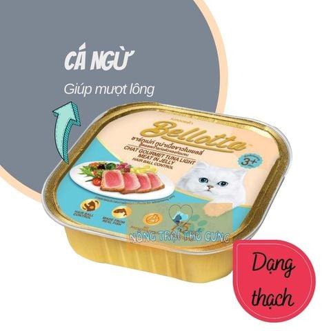  Pate Bellotta Premium (Thịt Trắng Cá Ngừ) Cao Cấp - 75gr 