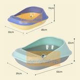 Khay Vệ Sinh Cho Mèo Pakeway (Little Shell) Tặng Kèm Xẻng - Nhiều size 