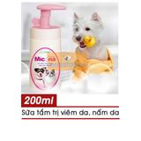  Sữa Tắm Micona Phòng Trị Viêm Da, Nấm Da, Viêm Nang Lông Cho Chó Mèo - 200ml 