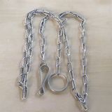  Dây Xích Inox Cho Chó Mèo (Hình Ovan) 