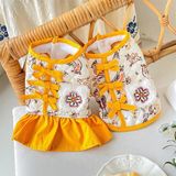  Đồ Tết - Áo Dài Tết Cho Chó Mèo (Vải Cao Cấp) Không Kèm Quần 