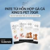  Pate King's Pet Gói 70g Cho Mèo Mọi Lứa Tuổi 