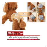  Bỉm Quần Dạng Vải Dành Cho Thú Cưng - 2 Size 