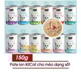  Pate Cho Mèo Kitcat - Kit Cat Complete Cuisine Lon 150gr - Nhiều Vị 