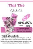  Hạt Cho Mèo Mix Thịt Sấy TEB City (Series Cao Cấp) Mix Thịt Sấy Khô 1.5KG 