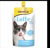  GIMCAT LATTE SỮA CHO MÈO - Tăng Canxi - 200ML 