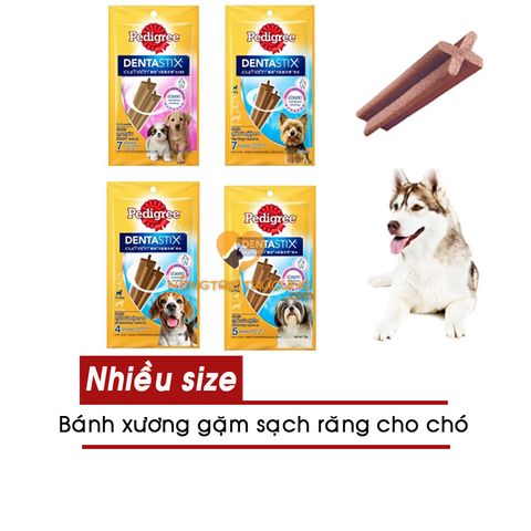  Bánh Xương Gặm Sạch Răng Pedigree Dentastix - Mọi Kích Cỡ Chó 