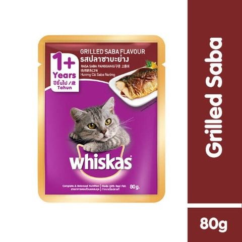  Pate Mèo lớn WhISKAS - 85g - Nhiều vị 