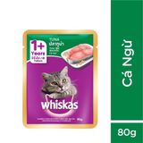  Thùng 24 gói Pate Mèo lớn WhISKAS - 85g - Nhiều vị 