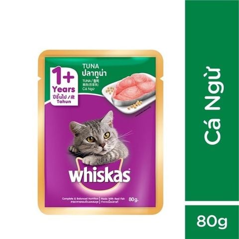  Pate Mèo lớn WhISKAS - 85g - Nhiều vị 
