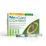  Nhỏ Gáy Nexgard Trị Ve, Rận, Bọ Chét - Trị Nội Ngoại Ký Sinh Trùng Cho Mèo 