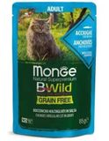  Pate Cho Mèo Trưởng Thành Monge Bwild Gói 85gr 