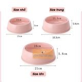  Bát Ăn Nhựa Cho Chó Mèo - Nhiều size 