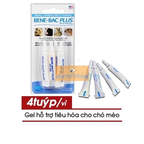  Men Tiêu Hóa Cao Cấp Cho Chó Mèo BENE-BAC PLUS Dạng Gel (USA) 