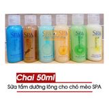  [Chai 50ML] Sữa Tắm Dưỡng Lông Chó Mèo SPA TropiClean Lavish 473ml (USA) 