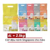  Cát Đậu Phụ Vệ sinh Cho Mèo AATAS 6L- 2.5kg - Nhiều mùi 