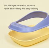  Khay Vệ Sinh Cho Mèo Pakeway (Little Shell) Tặng Kèm Xẻng - Nhiều size 