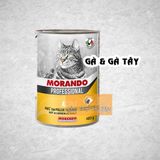  Pate Mèo MORANDO - 400gr - Nhiều Vị 