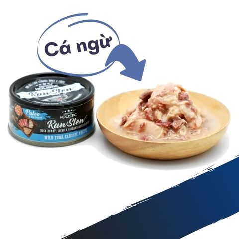  Pate Absolute Holistic Raw Stew 80g (Mix Thịt Tươi) Cho Chó Mèo 