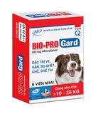  Viên Nhai BIO-PRO GARD Diệt Ve, Rận, Bọ Chét, Ghẻ, Ghẻ Tai, Viêm Da 