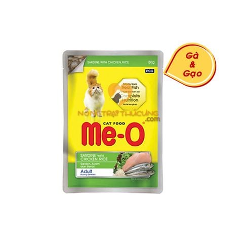  Pate Mèo Me-O Gói 80Gr 