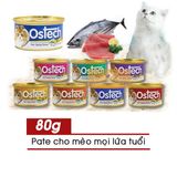  Pate Lon Ostech Gourmet 80g Mèo Mọi Lứa Tuổi nhiều vị 