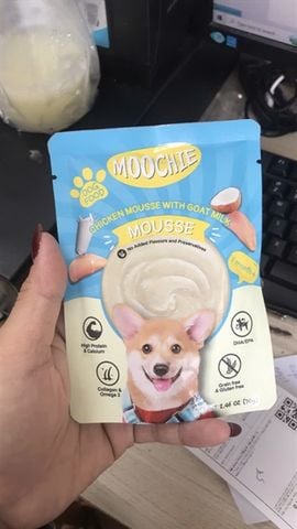  Pate MooChie Thịt Xào Cho Chó Mọi Lứa Tuổi Gói 85g 