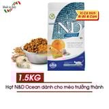  Thức Ăn Hạt N&D Ocean Herring and Orange Cho Mèo Lớn - Vị Cá Biển 