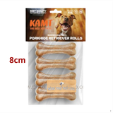  Xương Da Bò Gặm Sạch Răng Cho Chó KAMT - Nhiều Size 