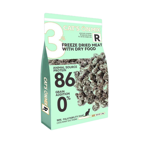  Hạt Cho Mèo Cat's On Mix R (Có Topping) 