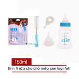  Bình bú - Bình ti sữa Chó Mèo sơ sinh full phụ kiện - Nhiều loại 