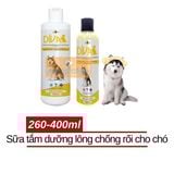  Sữa Tắm DIVA Vàng Dưỡng Lông Chống Rối - Phù Hợp Alaska, Husky, Samoyed, Corgi, Becgie 