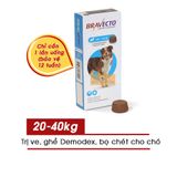  Viên Bravecto Trị Ve, Ghẻ, Bọ Chét, Demodex Cho Chó 
