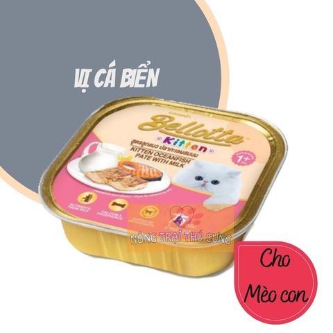  Pate Bellotta Premium (Thịt Trắng Cá Ngừ) Cao Cấp - 75gr 