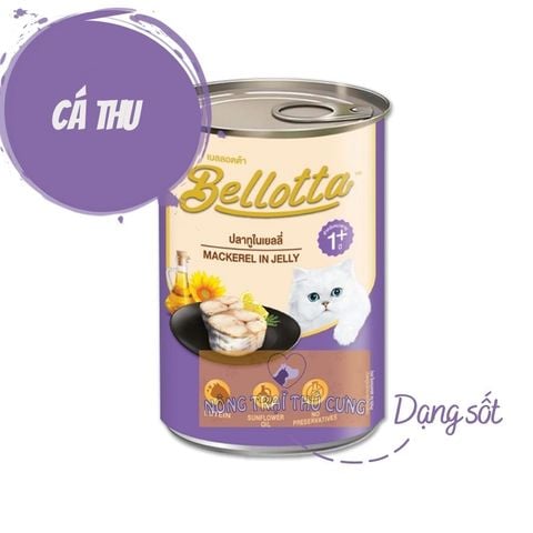  Pate Cho Mèo Bellotta Lon 400g 