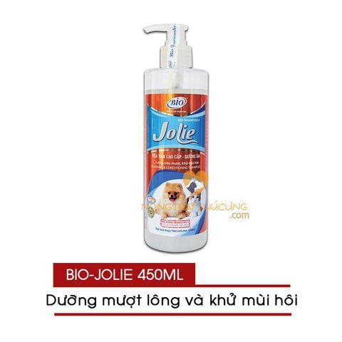  Sữa tắm dưỡng lông, khử mùi hôi Bio Jolie Chó Mèo 