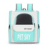  Balo Vận Chuyển Thú Cưng Pet Sky 38x34x27cm - Balo Cửa Trên Hình Vuông Thoáng Khí - Dưới 8kg 