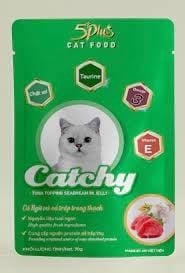  Pate Catchy (5Plus) Cho Mèo Mọi Lứa Tuổi 70g 