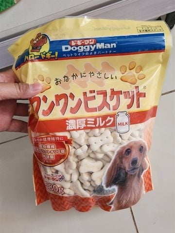  BÁNH QUY SỮA CHO CHÓ DOGGY MAN 580G 