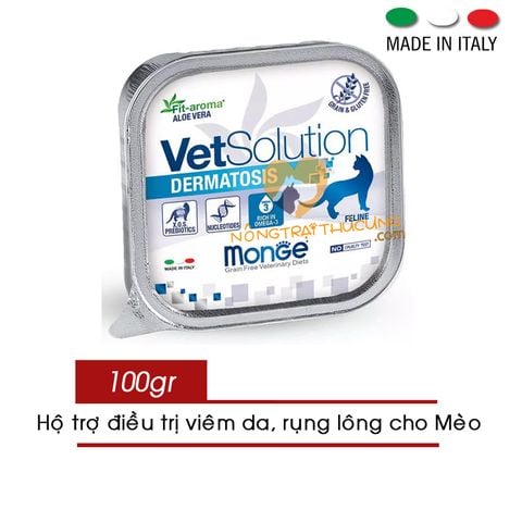  Pate Monge Mèo - Monge Vet Solution Gastrointestinal 100g - Nhiều loại 