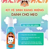 Xịt Vệ Sinh Răng Miệng Mèo - Xịt Thơm Miệng Lee&Webster Hàn Quốc 130ml 