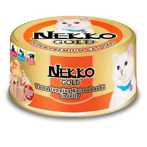  Pate Nekko Gold Cho Mèo Mọi Lứa Tuổi Lon 85g (Thái Lan) - Nhiều Vị 