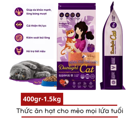  Hạt Doulight Cat (Hàn Quốc) Cho Mèo Mọi Lứa Tuổi - [Nông Trại Thú Cưng] 