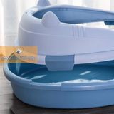  Khay Vệ Sinh Tai Mèo (Tặng kèm xẻng) - Nhiều Size 